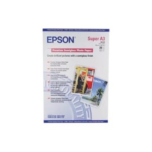 Papel 245g A3 InkJet Foto Semi-Glossy 20 Folhas