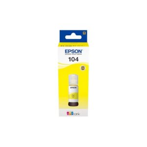 Tinteiro Epson 104 Amarelo C13T00P440 70ml 7500 Pág.