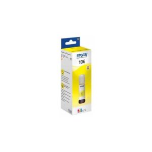 Tinteiro Epson 106 Amarelo C13T00R440 70ml 5000 Pág.