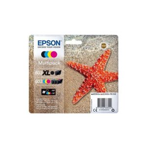 Pack Tinteiros Epson 603XL 4 Cores C13T03A64010