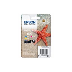 Pack Tinteiros Epson 603 3 Cores C13T03U54010 2,4ml