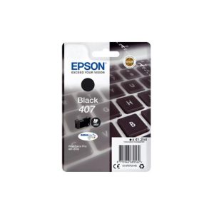 Tinteiro Epson 407 Preto C13T07U140 41,2ml 2600 Pág.