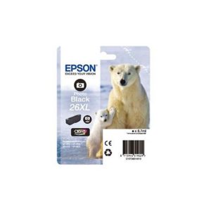 Tinteiro Epson 26XL Preto Foto C13T26314010 8,7ml