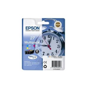 Pack Tinteiros Epson 27 3 Cores C13T27054010 3,6ml