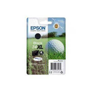Tinteiro Epson 34XL Preto C13T34714010 16,3ml 1100 Pág.
