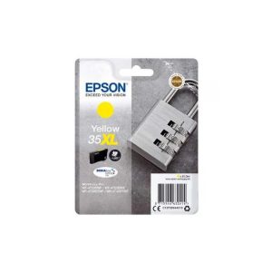 Tinteiro Epson 35XL Amarelo C13T35944010 20,3ml 1900 Pág.