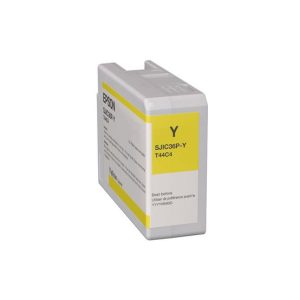 Tinteiro Epson SJIC36P-Y Amarelo C13T44C440 80ml