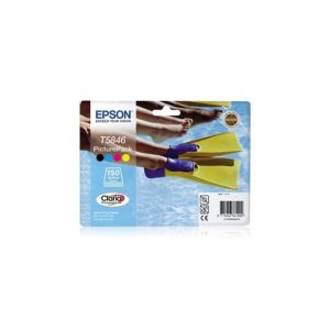 Tinteiro Epson T5846 4 Cores C13T584640 39,1ml + 150 Folhas