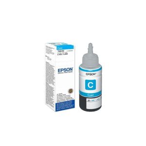 Epson T6642 - 70 ml - azul cyan - original - recarga de tinta - para EcoTank ET-14000, ET-16500, ET-2500, ET-2550, ET-2600, ET-2650, ET-3600, ET-4500, ET-4550