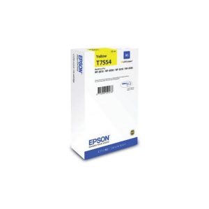 Tinteiro Epson T7554 Amarelo C13T755440 39ml 4000 Pág.