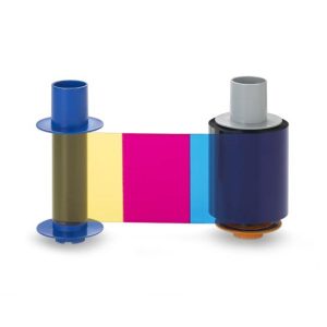 Fita Cores YMCK e Rolo Limpeza HDP5000