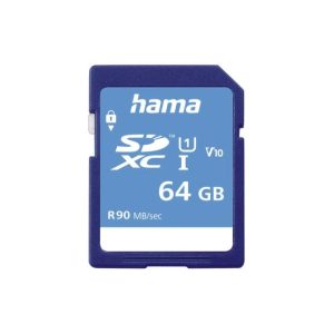 Cartão Memória SDXC 64GB Hama Class 10