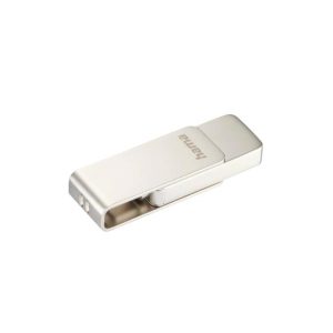 Pen Drive 64GB USB-C 3.1 Hama Uni-C Rotate Pro Prata