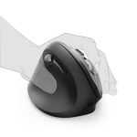 Rato Wireless Ergonómico Vertical EMW-500L Mão Esquerda