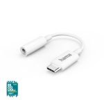 Adaptador Áudio USB-C para Jack 3,5mm Branco