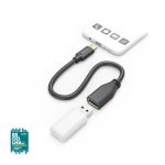 Adaptador USB-C 3.2 para USB-A 15cm Preto