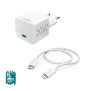 Carregador Lightning 20W Cabo 1m Branco