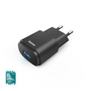 Carregador USB-A 6W Preto