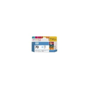 Tinteiro HP 70 Azul Claro C9390A 130ml