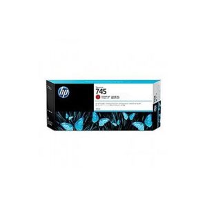 Tinteiro HP 745 Vermelho F9K06A 300ml