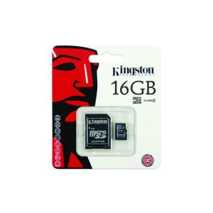 Cartão Memória Micro SDHC 16GB Kingston