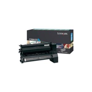 Toner LEXMARK Retorno Azul C780A1CG 6000 Pág.