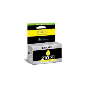 Tinteiro LEXMARK Retorno 210XL Amarelo 14L0177E 1600 Pág.