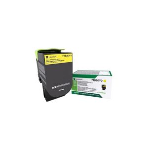 Toner LEXMARK Retorno Amarelo 71B20Y0 2300 Pág.