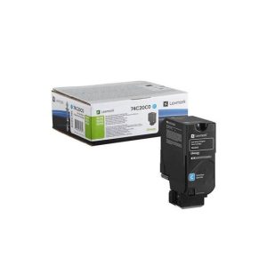 Toner LEXMARK Retorno Azul 74C20C0 3000 Pág.