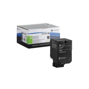 Toner LEXMARK Retorno Preto 74C20K0 3000 Pág.
