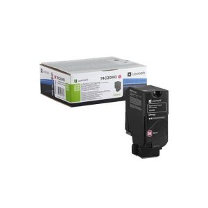 Toner LEXMARK Retorno Magenta 74C20M0 3000 Pág.