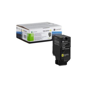 Toner LEXMARK Retorno Amarelo 74C20Y0 3000 Pág.