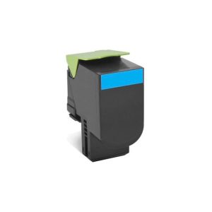 Toner LEXMARK 800H2 Azul 80C0H20 3000 Pág.