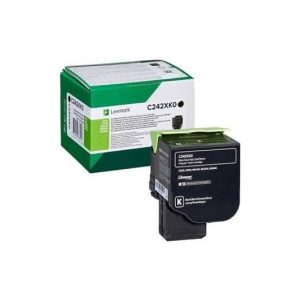 Toner LEXMARK Preto C242XK0 6000 Pág.