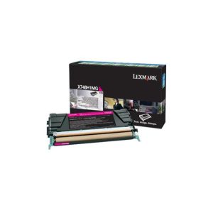 Toner LEXMARK Retorno X748 Magenta X748H1MG 10000 Pág.