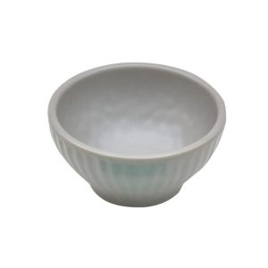 Molheira 08x4cm Melamina Redonda AQUA GREY 1un