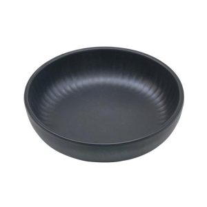 Taça 12x3cm Melamina Redonda AQUA BLACK 1un