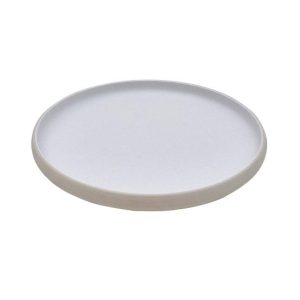 Prato 27x2.5cm Melamina Redondo MICHELIN SAND/WHITE 1un