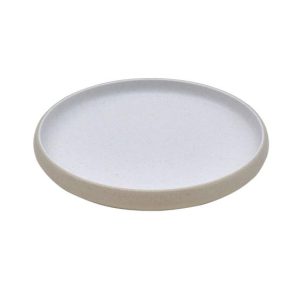 Prato 22x2.5cm Melamina Redondo MICHELIN SAND/WHITE 1un
