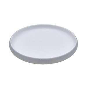Prato 22x2.5cm Melamina Redondo MICHELIN GREY/WHITE 1un