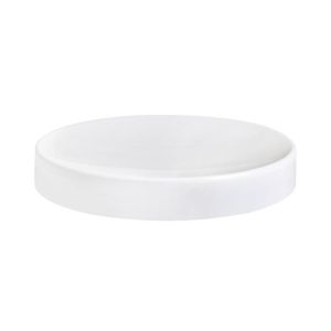 Prato 24x3.6cm Melamina Redondo ESSENTIA Branco 1un