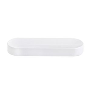 Prato 30x9x3cm Melamina Oval ESSENTIA Branco 1un