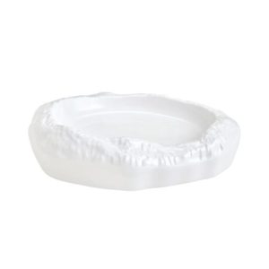 Prato 22.8x17.1x5.6cm Melamina ESSENTIA Branco 1un