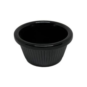 Ramequim 07.2x3.7cm 56ml Melamina ESSENTIA Preto 1un