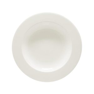 Prato Fundo 28cm Porcelana com Aba CANVAS 1un