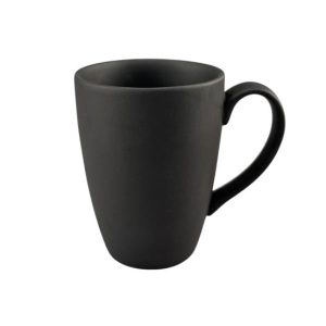 Caneca 360ml 14cm Porcelana LUUMIL Preto 1un