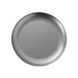 Prato 20cm Raso Redondo Liso ACERO INOx 1un