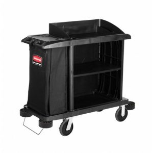 Carro Servico Hotel 124,5x56x127cm Preto