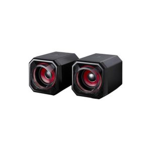 Colunas Gaming SUREFIRE Gator Eye 2.0 USB-A Preto/Vermelho