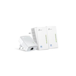 Kit PowerLine 500Mbps c/Wir n 300Mbps 3un